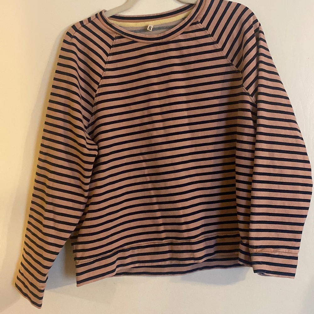 Lou & Grey stripe sweat shirt